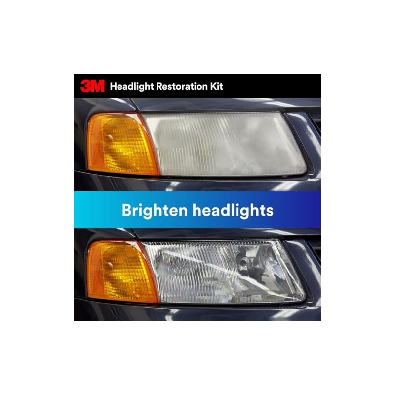 3M Headlight Lens Restoration System Kit