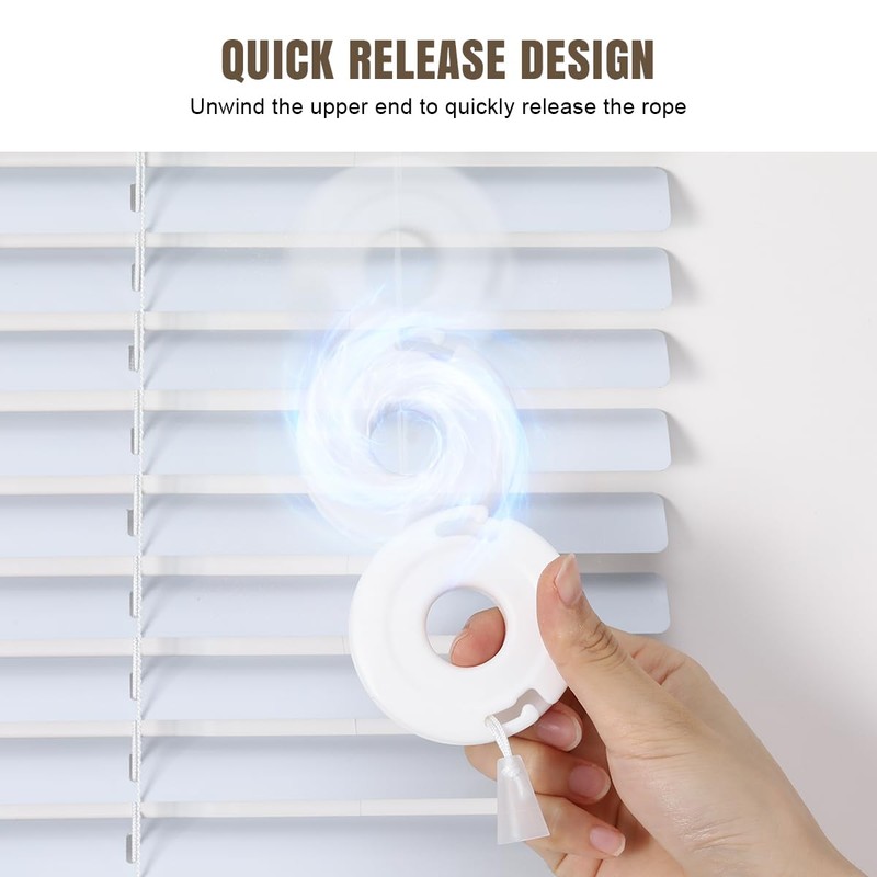 Lenink Blind Cord Winder, Window Blinds String Holder Cord Blind