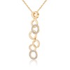 KRUCKEL olympics we are the world 18k Shiny sparkling necklace
