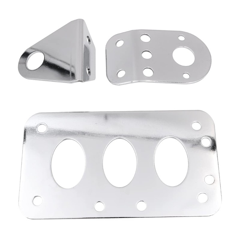 Shiwaki Motorcycle Side Mount Bracket Universal Taillight License Plate Holder