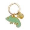 World Shoji 151058 Key Chain Animal Key Ring Eboshi Chameleon