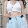[Jaram Communication] Middle School & High School Uniform Buckle Elastic Belt (12554854) / [자람커뮤니케이션] 중학생 고등학생 교복 무버클 고무줄 밸트 허리띠 (12554854)