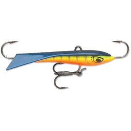 Rapala Snap Rap Hard Bait Lure, Freshwater, Size 06, 2 1/2" Length, Variable Depth, Glow Hot Perch, Package of 1