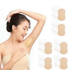 Underarm Sweat Pads, 60 Pieces, Sweat Removal Pads, Prevents Fading, Smudges, For Underarm Sweat, Unscented, Moisture Absorbing, Quick Drying, Heat Protection, Use on Bottom of Feet and Underarms