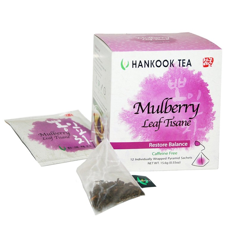 Hankook Tea Mulberry Leaf Tisane, 12 Count
