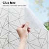 NINETREX Window Privacy Film Frosted Glass Window Clings Decorative Coverings