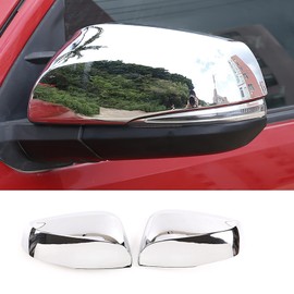 KELEIMAI Car Accessories Fit For Toyota Tacoma 2023 2022 2021 2020 2019 2018 2017 2016 Car Side Rear View Mirror Cover Trim(Chrome Silver) ABS 2 PCS
