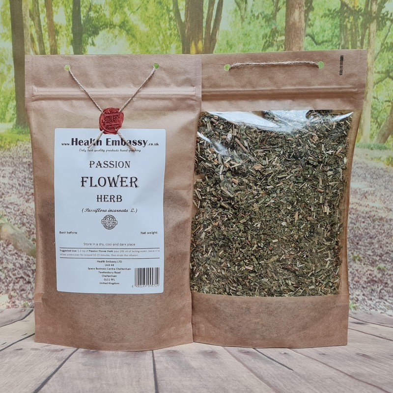 Health Embassy Passion Flower Herb | Passiflora incarnata | Loose