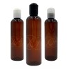 Xena Botellas Ambar 125 Ml Envases Frasco Pet Con Tapa