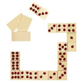 goki 56716 Domino Game, Ladybirds, Mixed