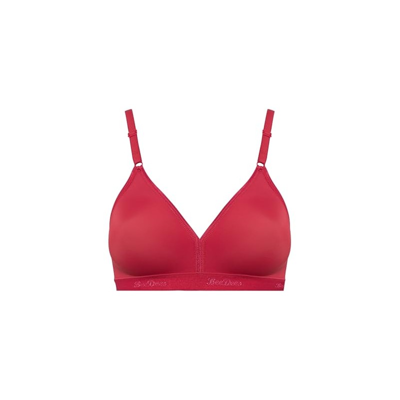 BeeDees Microfun N Women's Soft Bra, darkred, 75C