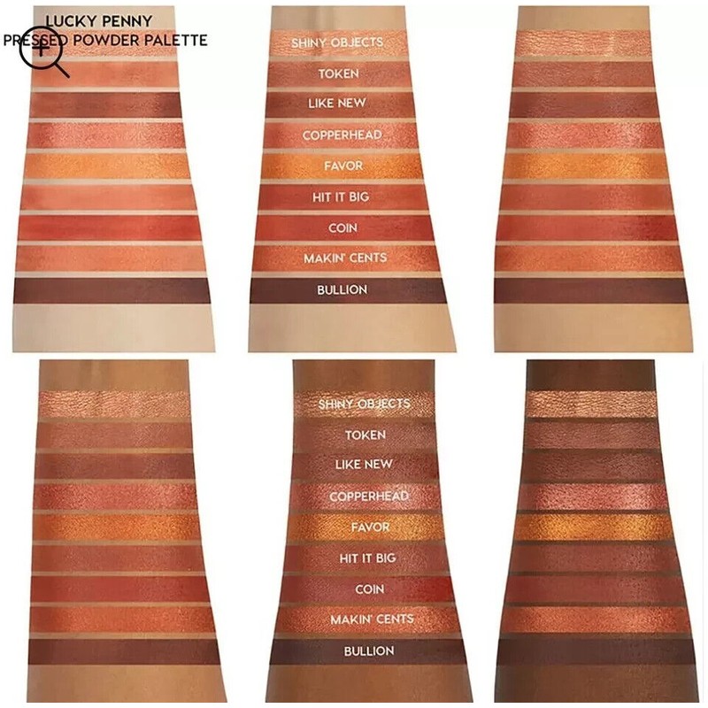 COLOURPOP LUCKY PENNY PRESSED POWDER EYESHADOW PALETTE 9.00G / 0.3