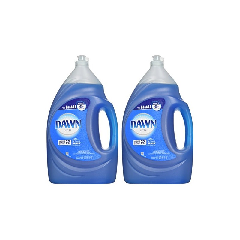 2 Pk, Dawn Ultra Original Scent Dishwashing Liquid 56 Fl