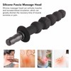 Fascia Massager Replacement Head Promote Recovery Waterproof Silicone Muscle Massager