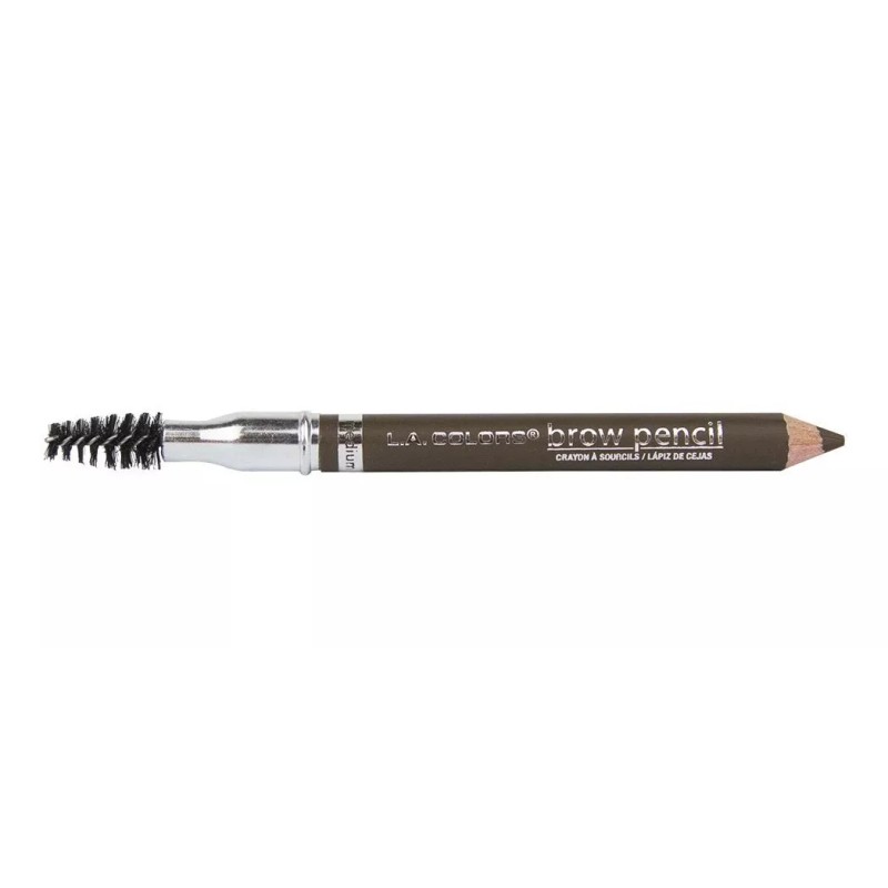L.A. Colors Lápiz Para Cejas Con Cepillo Medium Brown Efecto