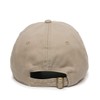 Goose Baseball Cap Embroidered Cotton Adjustable Dad Hat Khaki