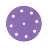 5 Inch 9 Hole Sanding Discs Purple Sanding Disc 220
