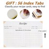 4x6 Recipe Card Protectors, 105 PACK Thick Recipe Card Covers