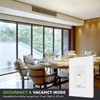 TOPGREENER Occupancy Vacancy PIR Motion Sensor with 0-10V Dimmer Light