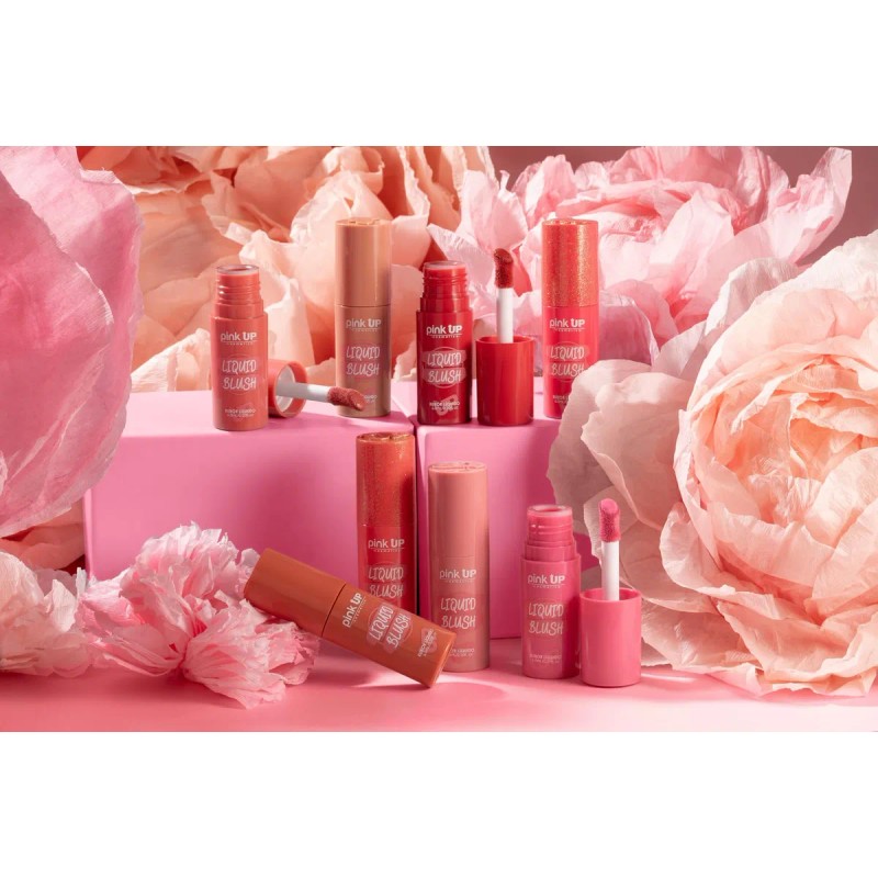 Rubor Líquido Pink Up Liquid Blush Larga Duración