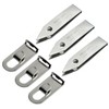 3 Pk Uncle Bill's Sliver Gripper Precision Key Chain Tweezers