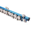 Piccolo Flute Cupronickel Blue +E Key French 6 Holes Piccolos