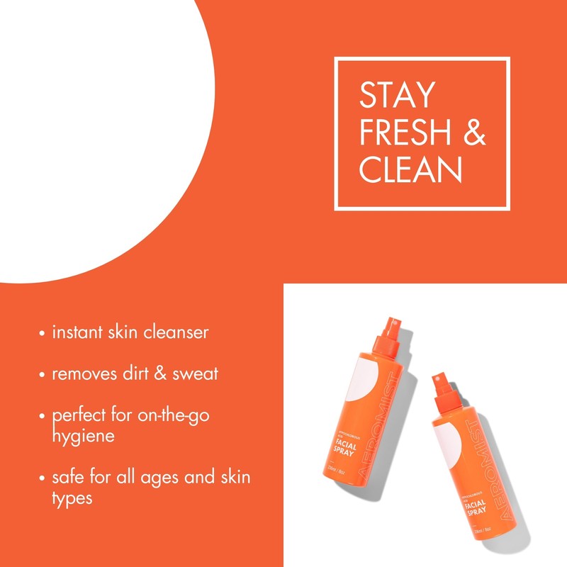 Aeromist Hypochlorous Acid Spray - 16 oz Twin Pack (2