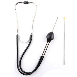 Engine Stethoscope Set, Auto Stainless Steel Mechanics Cylinder Stethoscope Car Engine Diagnostic Tool Hearing Tool