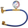 NEFUSI R134a Car Air Conditioner Gas Charging Hose with Meter