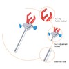 XCD 3-Prong Swivel Clamp, Dual Adjustable Sturdy Multipurpose Laboratory Extension