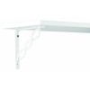 John Sterling Scroll Style Decorative Shelf Bracket, 6-inch, Warm White,