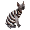 Sphynx Cat Clothes Hairless Cat Vest Elastic Cat Sweater Outfit,
