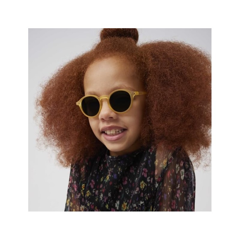 Ijipizi Junior Sunglasses for Kids #D Model Boston, yellow honey