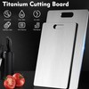 Megecy Titanium Cutting Board - 2 pack Titanium Cutting Boards