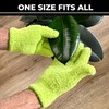 BLESS YOUR SOIL Microfiber Dusting Gloves for Plants : Premium,