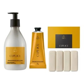 Kit Natura Ekos Cupuacu: Crema Corporal Y Manos Con Jabones