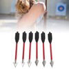 6Pcs Crossbow Arrows Double Screw Fixing Aluminum Alloy Shooting Bow