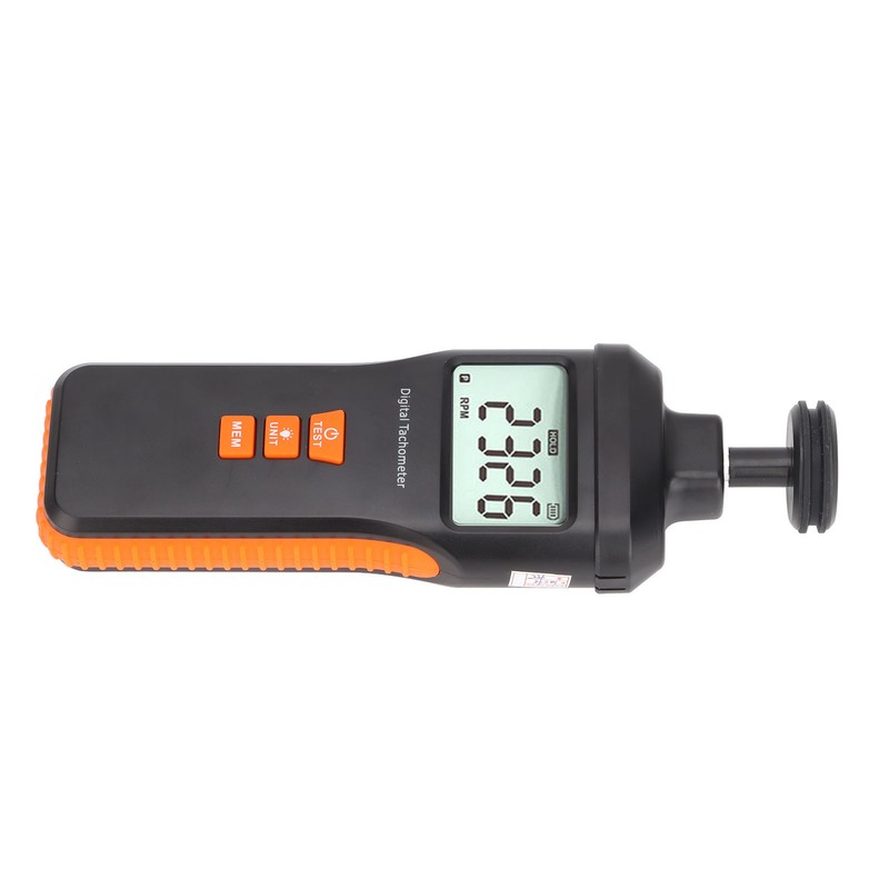 Photoelectric Tachometer High Accuracy Non Contact Multifunctional Digital Stroboscope Tachometer