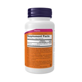 NOW Vitamin D 1,000 IU Dry 120 Veg Capsules | Bone Health & Immune Support