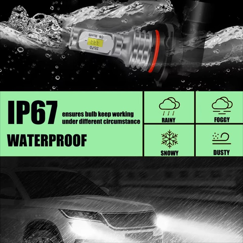 For Toyota 4Runner 2010-2021 - 6x LED Headlight Bulbs Hi/lo