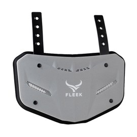 FLEEK Football Backplate V2 Gray Professional Football Backplate for Shoulder Pad