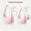 Mini Shoulder Bag Women Nylon Crescent Bag Underarm Shoulder Purse