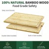 Extra Large Bamboo Cutting Board 24"x18", XL Chopping Board for