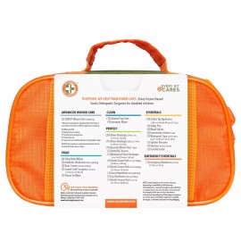 Be Smart Get Prepared Outdoor First Aid - Happy Wanderer, 134 Pcs