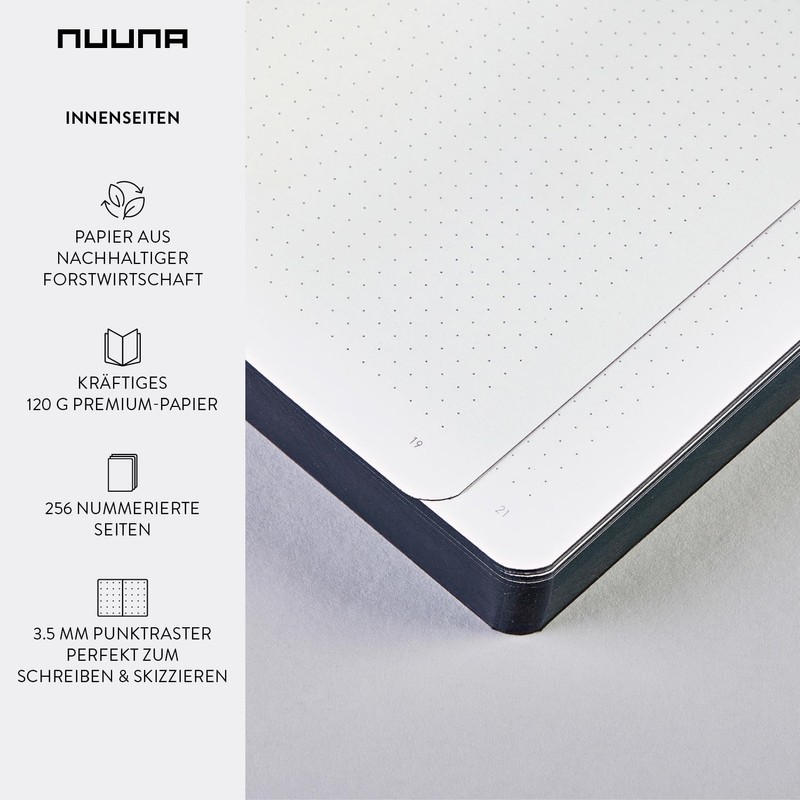 Nuuna Notebook A5+ | Graphic L - Holy | 3.5