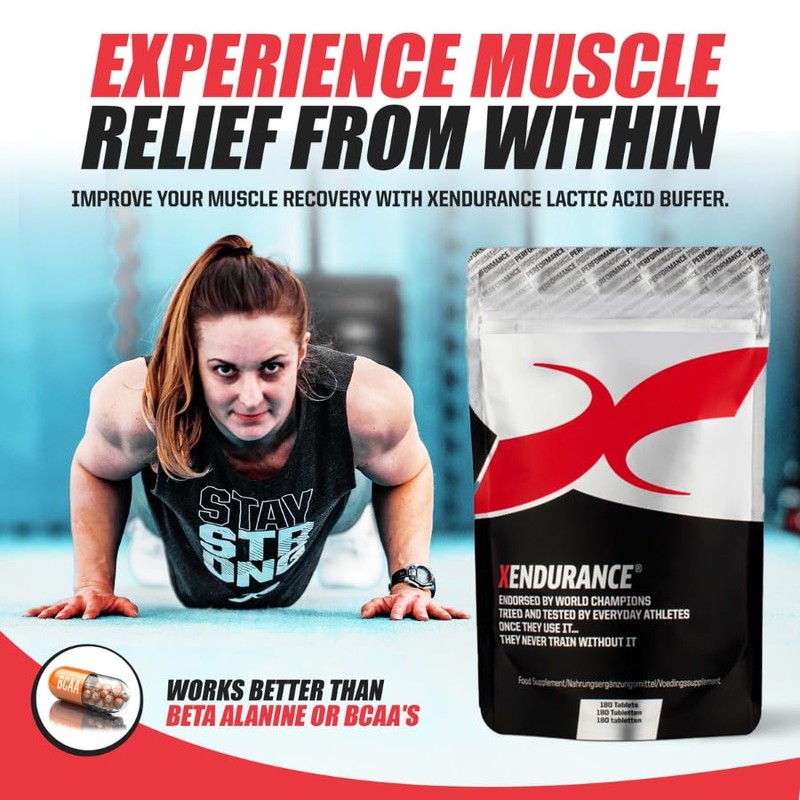 Xendurance Xendurance Lactic Acid Buffer Tablets C Post Workout Training