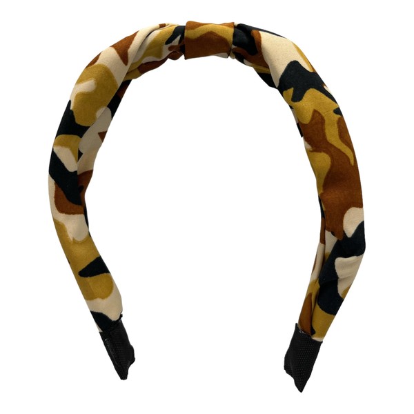 Animal Print Headbands Wide Top Cross Knot Turban Hairband Assorted