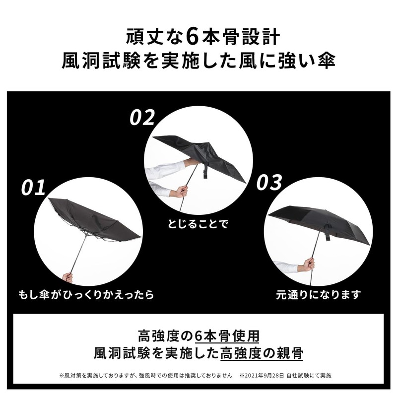 Knirps I.030 Folding Umbrella, 6 Colors Available, 5 Years Warranty