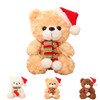 yayafunfun 1Pc Christmas Teddy Bear Doll Plush Toy Christmas Soft