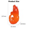 Torch Lighter - Fun Shrimp Design Refillable Butane Lighters, Cool